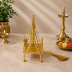 Premium Brass Laddu Gopal Jhula – Bal Krishna Swing
