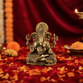 Premium Brass Dagdusheth Ganesha Idol