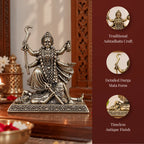 Premium Ashtadhatu Maa Kali Idol – Antique Finish