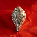 Ganesha Shankh Premium Silver-Plated