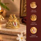 Balaji Charan Paduka - Premium Gold & Sliver Plated
