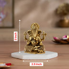 Premium Brass Dagdusheth Ganesha Idol