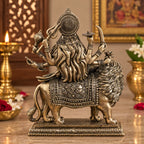 Premium Ashtadhatu Durga Mata Idol – Antique Finish