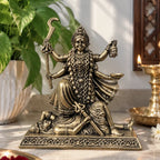 Premium Ashtadhatu Maa Kali Idol – Antique Finish