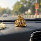 Balaji Charan Paduka - Premium Gold & Sliver Plated