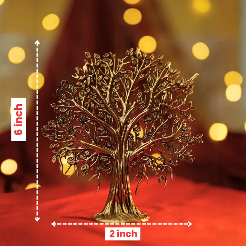 Premium Brass Peepal Tree – Tree of Life