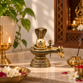 Premium Mahadev Shivling with Nandi – Sacred Heritage Edition