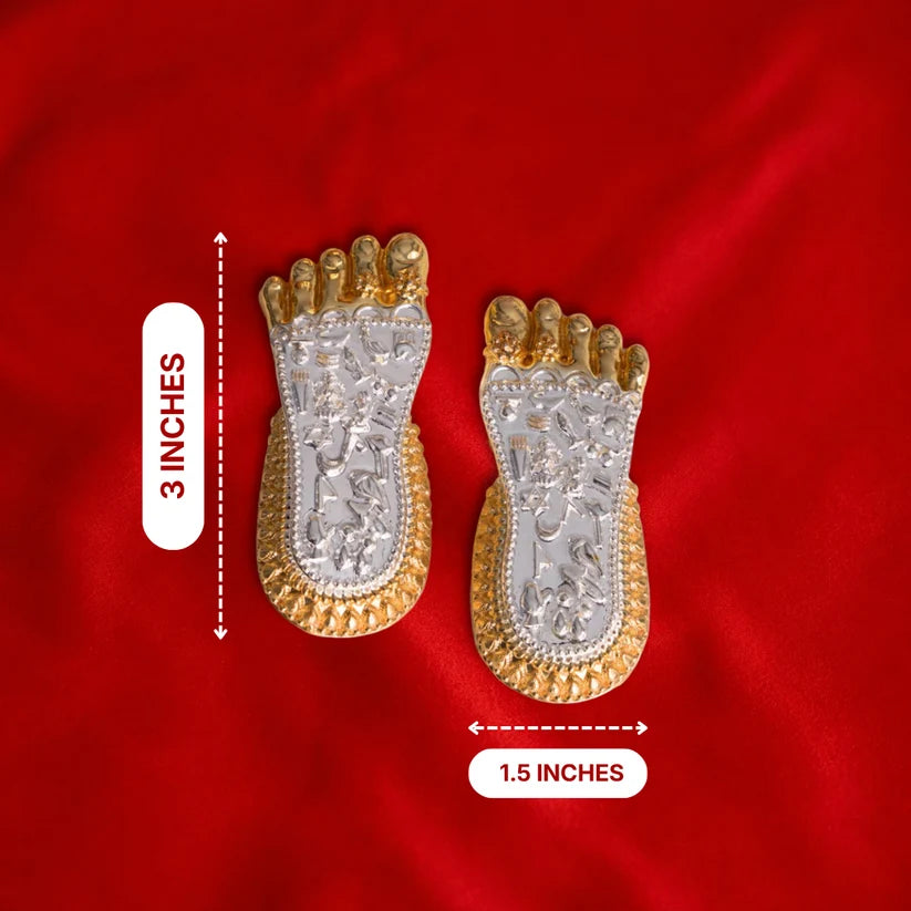 Lakshmi Charan Premium Gold & Silver-Plated