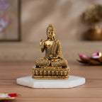 Premium Brass Buddha Idol – Blessing Mudra