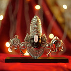 Balaji – Sacred Presence Bust Premium Silver-Plated