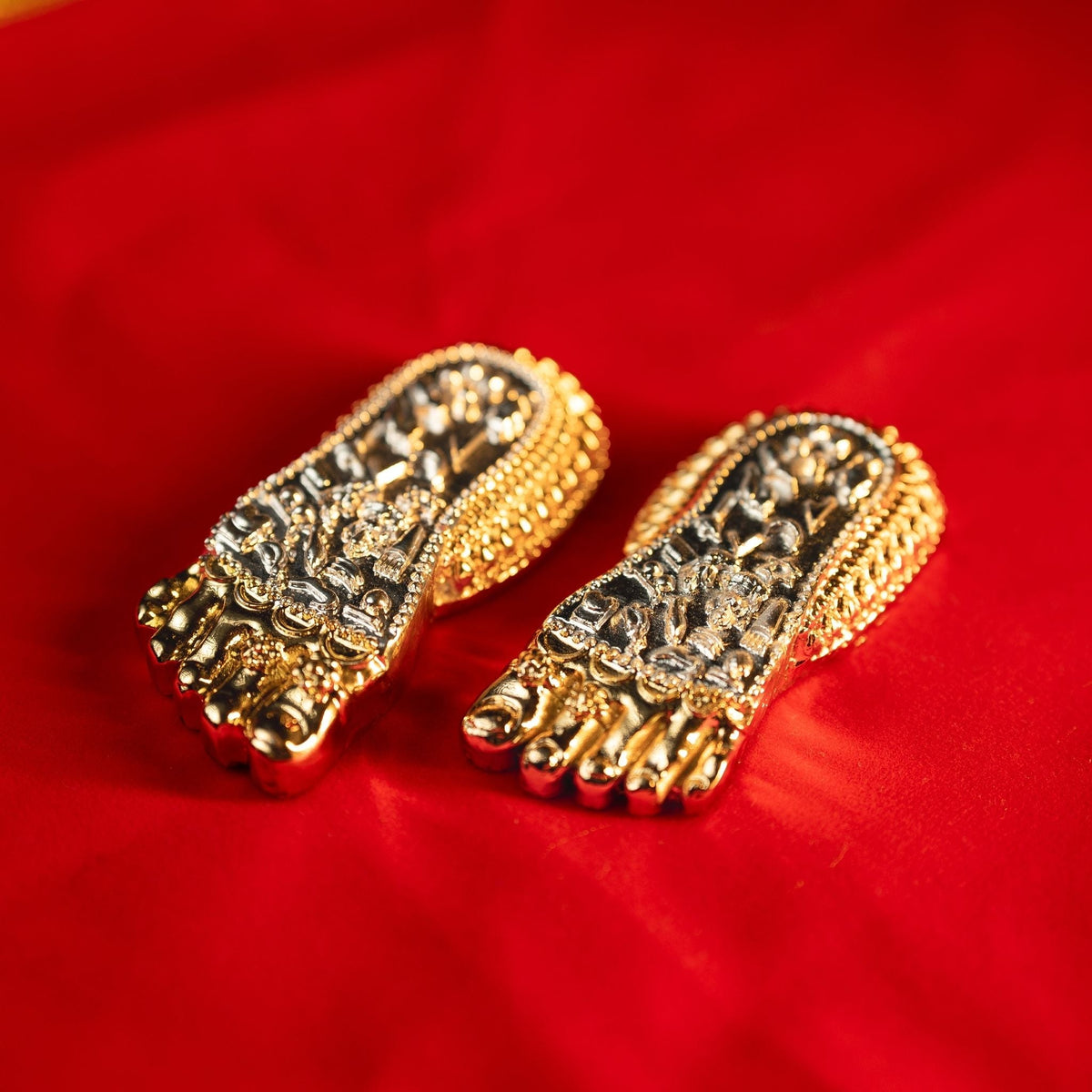 Lakshmi Charan Premium Gold & Silver-Plated